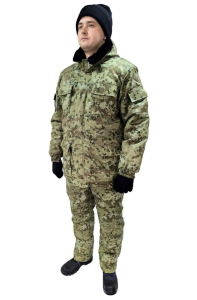 Костюм утепленный «Сургут» /куртка; полукомбинезон/ КМФ