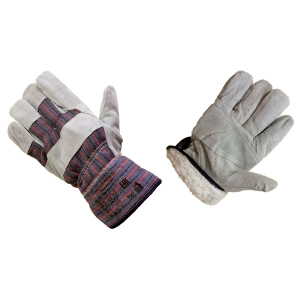 Перчатки спилковые комбинированные утепленныe Ангара