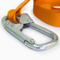 Строп предохранительный с 1 карабином, лента